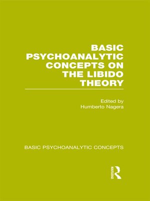 cover image of Basic Psychoanalytic Concepts on the Libido Theory